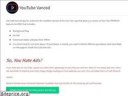 Sites similar to youtubevanced.app