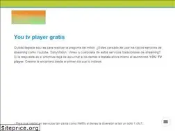Sites similar to youtvplayer.gratis
