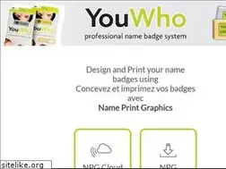 Sites similar to youwhobadges.com