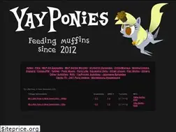 Sites similar to yp1.yayponies.no