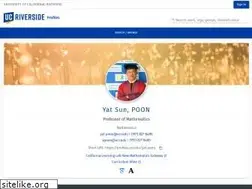 Sites similar to ypoon.ucr.edu