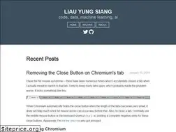Sites similar to ys-l.github.io