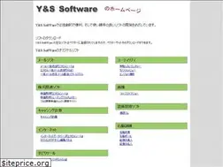 Sites similar to ys-software.com