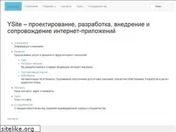 Sites similar to ysite.org