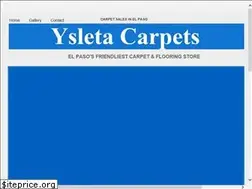 Sites similar to ysletacarpets.net