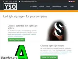 Sites similar to yso-signage.com