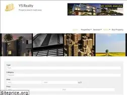 Sites similar to ysrealty.co.in