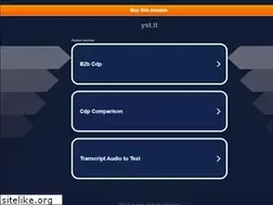 Sites similar to yst.lt