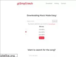 Sites similar to yt2mp3.tech