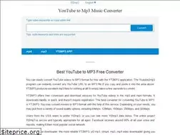 Sites similar to yt2mp3.tools