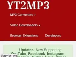 Sites similar to yt2mp3.ws