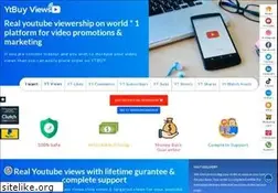 Sites similar to ytbuyviews.com
