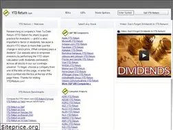 Sites similar to ytdreturn.com