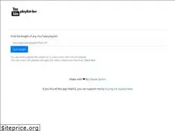 Sites similar to ytplaylist-len.herokuapp.com