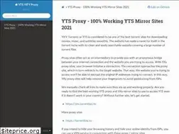 Sites similar to yts-yify-proxy.readthedocs.io
