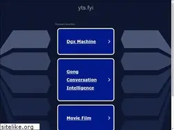 Sites similar to yts.fyi