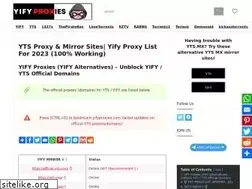 Sites similar to yts.ph