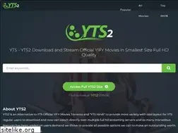 Sites similar to yts2.cc