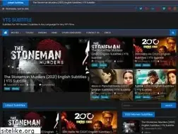 Sites similar to ytssubtitle.com