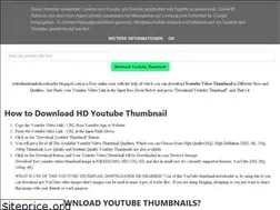 Sites similar to ytubethumbnailsdownloader.blogspot.com