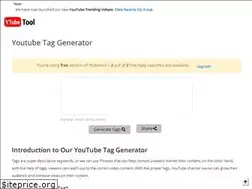 Sites similar to ytubetool.com