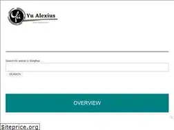 Sites similar to yualexius.com