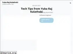 Sites similar to yubarajkalathoki.com.np