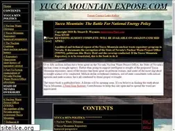 Sites similar to yuccamountainexpose.com
