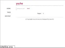 Sites similar to yuche.github.io