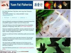 Sites similar to yuenfatfish.com