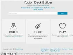 Sites similar to yugiohdeckbuilder.com