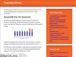 Sites similar to yuguangzhang.com