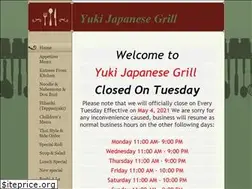Sites similar to yukijapanesegrill.com