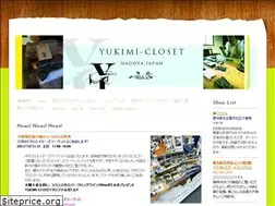 Sites similar to yukimi-closet.jp