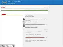 Sites similar to yukseklisansbasvuru.net
