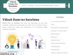 Sites similar to yukseklisanstezhazirlama.com
