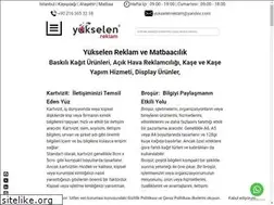 Sites similar to yukselenreklam.com