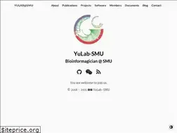 Sites similar to yulab-smu.github.io