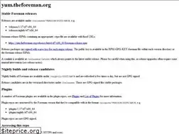 Sites similar to yum.theforeman.org