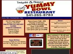 Sites similar to yummybowlnewport.com