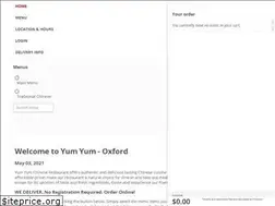 Sites similar to yumyumoxford.com