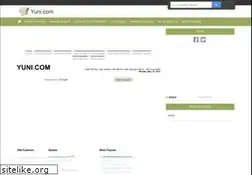 Sites similar to yuni.com
