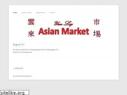 Sites similar to yunloyasianmarket.com