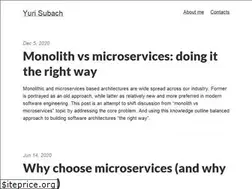 Sites similar to yurisubach.com
