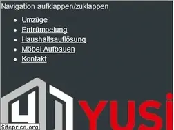 Sites similar to yusiumzug.de