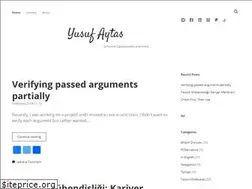 Sites similar to yusufaytas.com
