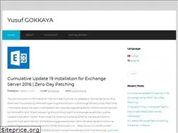 Sites similar to yusufgokkaya.com