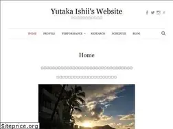 Sites similar to yutakaishii.com