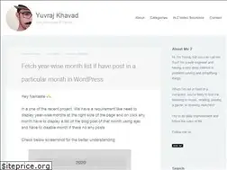 Sites similar to yuvrajkhavad.com