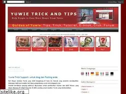Sites similar to yuwie-trick.blogspot.com